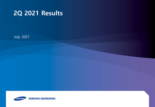Vorschaubild Samsung E&A Quartalsbericht 2021-q2
