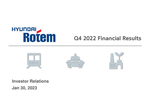 Thumbnail Hyundai Rotem Company Quarterly Report 2022-q4