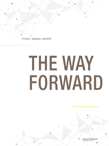 Miniature Korea Investment Holdings Rapport annuel 2021