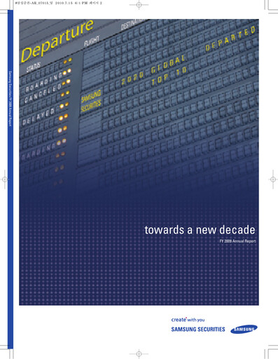 Thumbnail Samsung Securities Annual Report 2009-2010