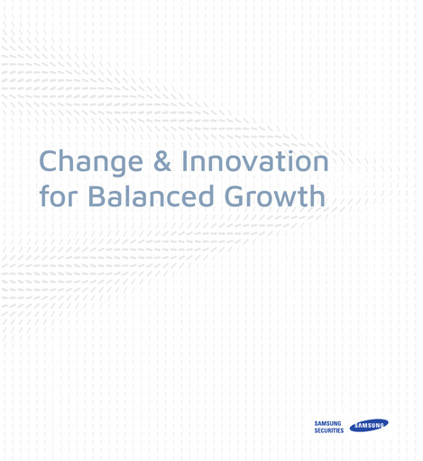 Thumbnail Samsung Securities Sustainability Report 2018