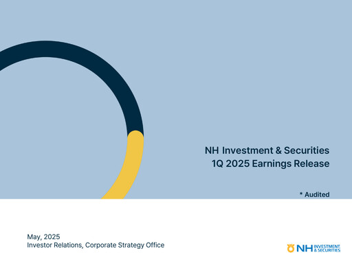 Miniature NH Investment & Securities Co., Ltd. Rapport trimestriel 2025-q1