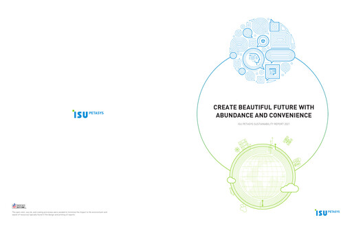 Thumbnail ISU Petasys Sustainability Report 2021