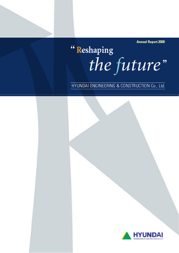 Thumbnail Hyundai Engineering and Construction Annual Report 2000