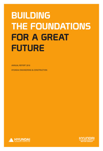 Thumbnail Hyundai Engineering and Construction Annual Report 2010