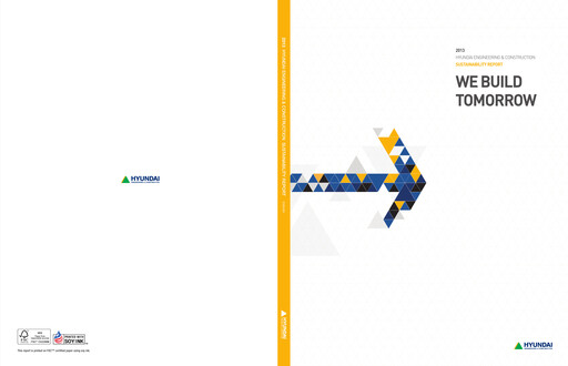 Thumbnail Hyundai Engineering and Construction Sustainability Report 2013