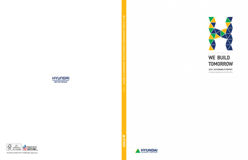 Thumbnail Hyundai Engineering and Construction Sustainability Report 2014