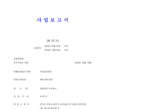 Thumbnail Taihan Cable & Solution Co., Ltd. Annual Report 2024