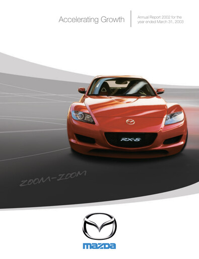 Thumbnail Mazda Annual Report fy2002