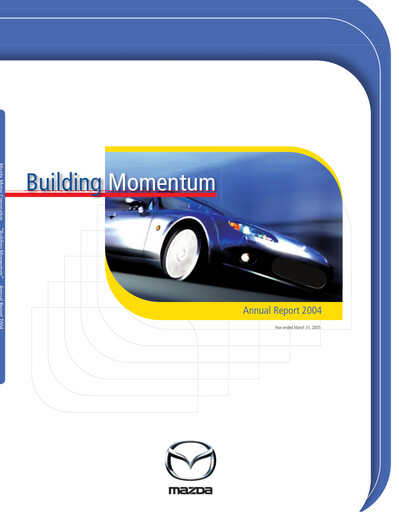 Thumbnail Mazda Annual Report fy2004