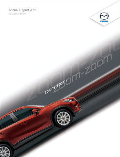 Thumbnail Mazda Annual Report fy2012