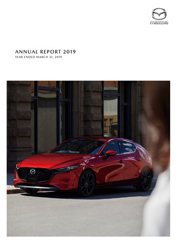 Thumbnail Mazda Annual Report fy2019