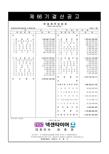 Thumbnail Nexen Tire Corporation Financial Report 2023