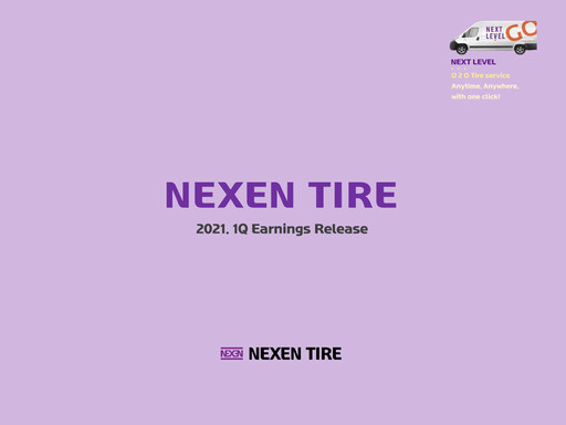Vorschaubild Nexen Tire Corporation Quartalsbericht 2021-q1