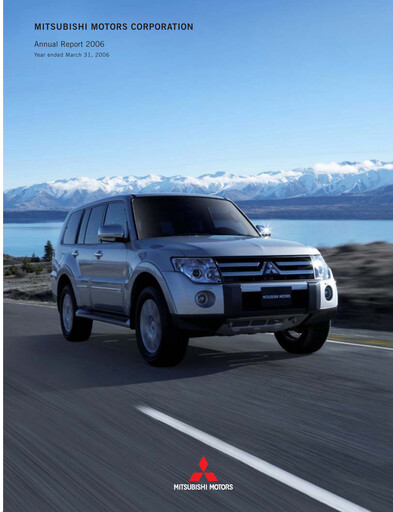 Thumbnail Mitsubishi Motors Annual Report fy2006
