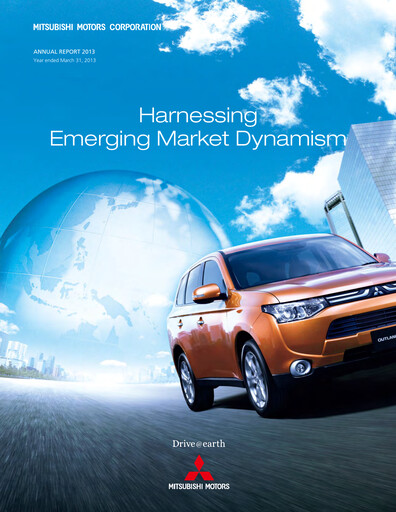 Thumbnail Mitsubishi Motors Annual Report fy2013