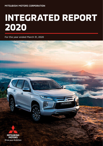 Thumbnail Mitsubishi Motors Annual Report fy2020
