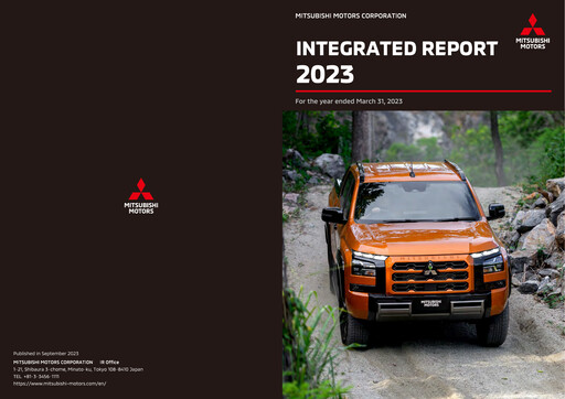 Thumbnail Mitsubishi Motors Annual Report fy2023
