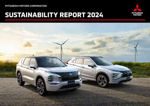 Thumbnail Mitsubishi Motors Sustainability Report 2024