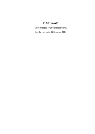 Vorschaubild Magnit
 Finanzmitteilung 2014