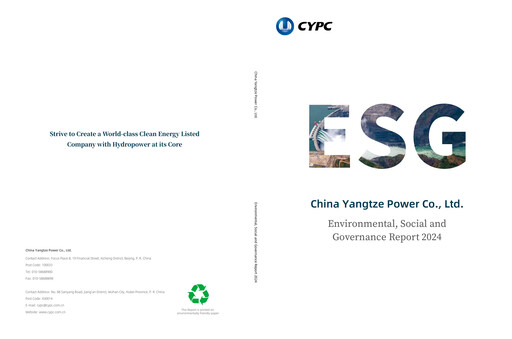 Thumbnail China Yangtze Power
 ESG Report 2024