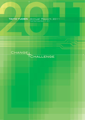 Thumbnail Taiyo Yuden Annual Report 2011