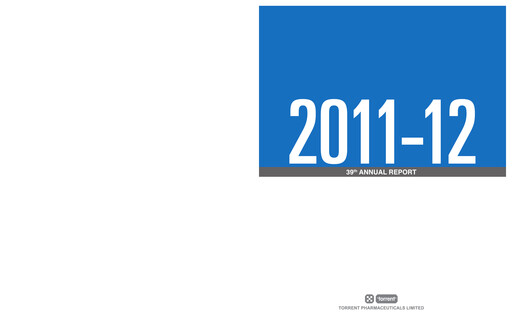 Thumbnail Torrent Pharmaceuticals
 Annual Report 2011-2012