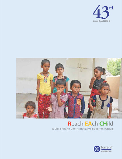 Thumbnail Torrent Pharmaceuticals
 Annual Report 2015-2016