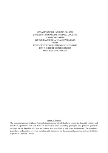 Thumbnail MFHC Quarterly Report 2004-q1