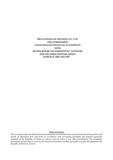 Thumbnail MFHC Quarterly Report 2007-q1