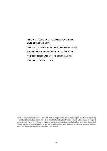 Thumbnail MFHC Quarterly Report 2022-q1