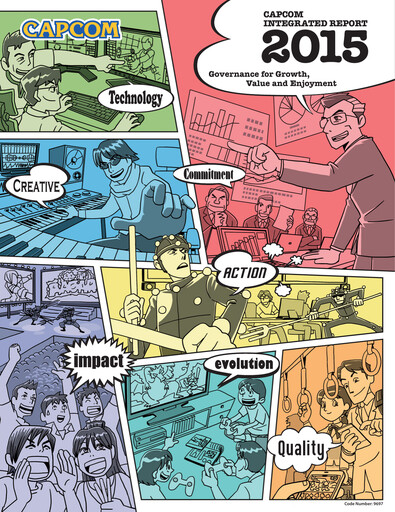 Thumbnail Capcom Annual Report 2015