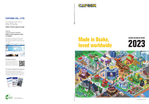 Thumbnail Capcom Annual Report 2023