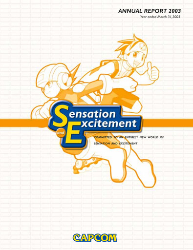 Thumbnail Capcom Annual Report fy2003