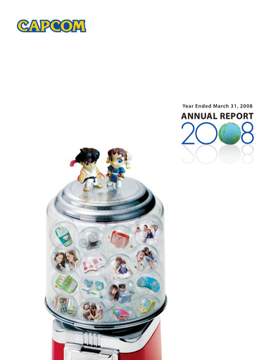 Thumbnail Capcom Annual Report fy2008
