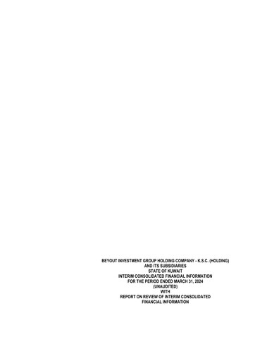 Thumbnail Beyout Investment Group Quarterly Report 2024-q1