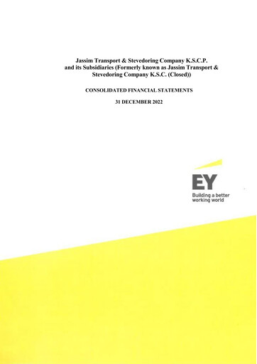 Thumbnail Jassim Transport & Stevedoring Company Financial Statement 2022