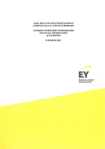 Vorschaubild Ajial Real Estate Entertainment Company Quartalsbericht 2023-q1