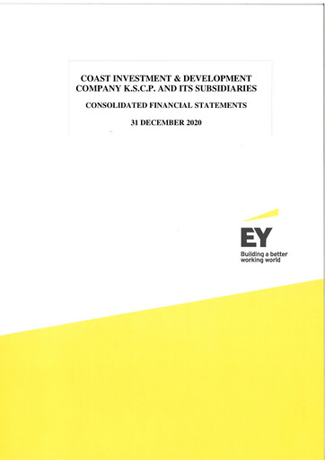 Thumbnail Coast Investment & Development Company Financial Statement 2020