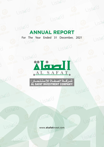Thumbnail Al Safat Investment Company Annual Report 2021