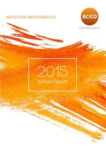 Thumbnail ACICO Industries Company Annual Report 2015