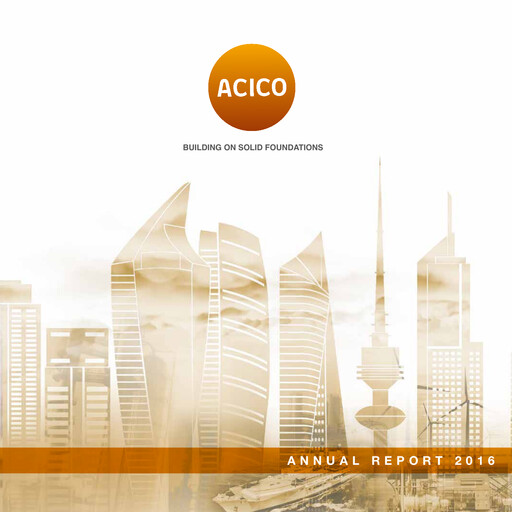 Thumbnail ACICO Industries Company Annual Report 2016