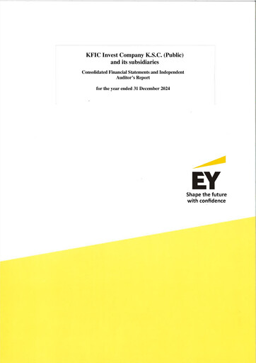 Miniature KFIC Invest (K.S.C.P) Bilan financier 2024