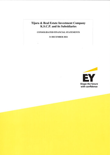 Thumbnail Tijara & Real Estate Investment Company Financial Statement 2024