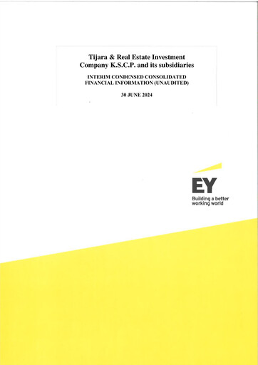 Thumbnail Tijara & Real Estate Investment Company Half-year Report 2024-h1