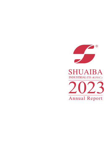 Thumbnail Shuaiba Industrial Company Annual Report 2023