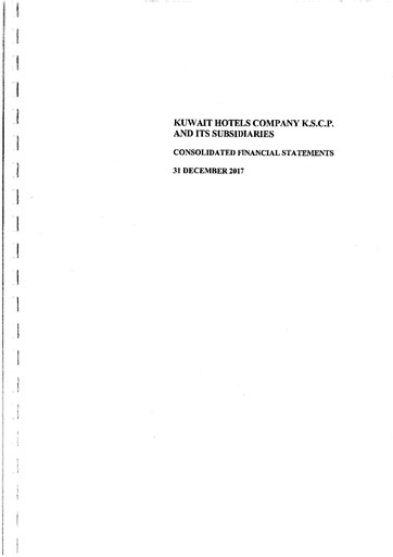 Thumbnail Kuwait Hotels Company K.S.C.P. Financial Statement 2017