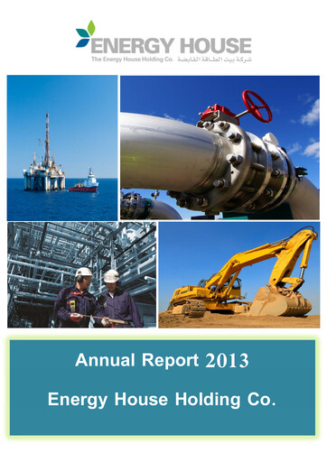Thumbnail The Energy House Holding Company Annual Report 2013