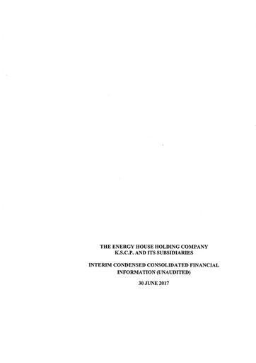 Thumbnail The Energy House Holding Company Financial Statement 2017-h1