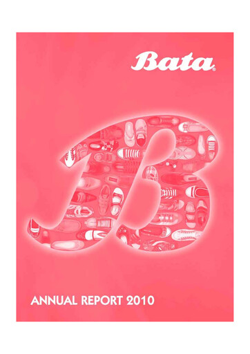 Vorschaubild Bata India Jahresbericht 2010